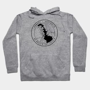 Hobart Map Hoodie